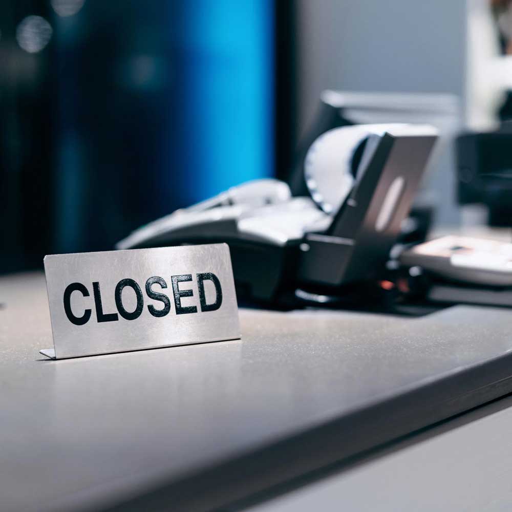 Expenses of a Failed Business